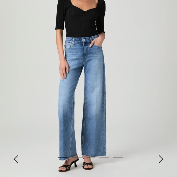PAIGE Denim - Paige “Aneesa” 31” Wide-Leg Jean